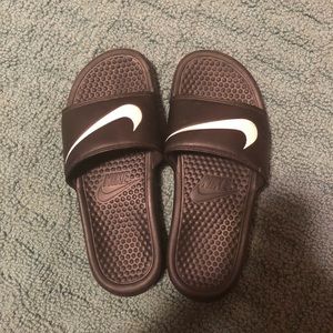 Nike slides!